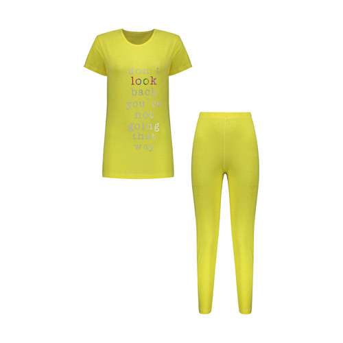 ست تی شرت و لگینگ زنانه مدل 358235210