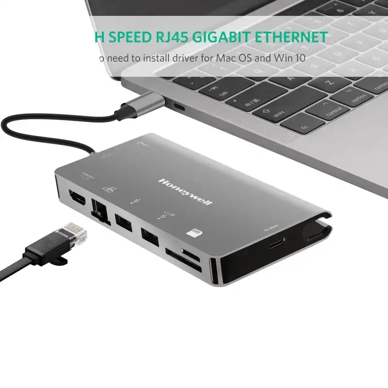 هاب داک استیشن 8 پورت هانیول مدل HW-01