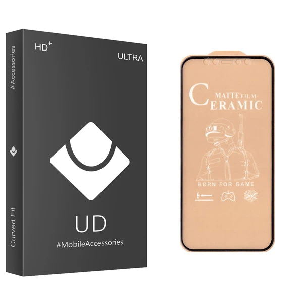محافظ صفحه نمایش سرامیکی  یو دی مدل ULTRA مناسب برای گوشی موبایل اپل Iphone 12 mini