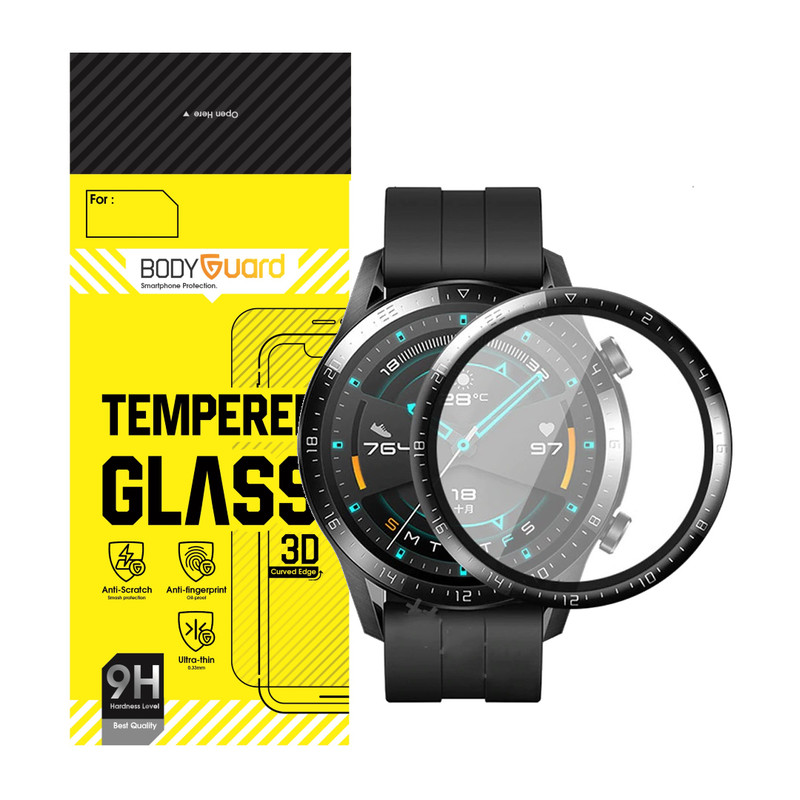 محافظ صفحه نمایش بادیگارد GT2 مناسب برای ساعت هوشمند هوآوی WATCH GT 2 LTN-B19 46 mm محافظ صفحه نمایش بادیگارد GT2 مناسب برای ساعت هوشمند هوآوی WATCH GT 2 LTN-B19 46 mm