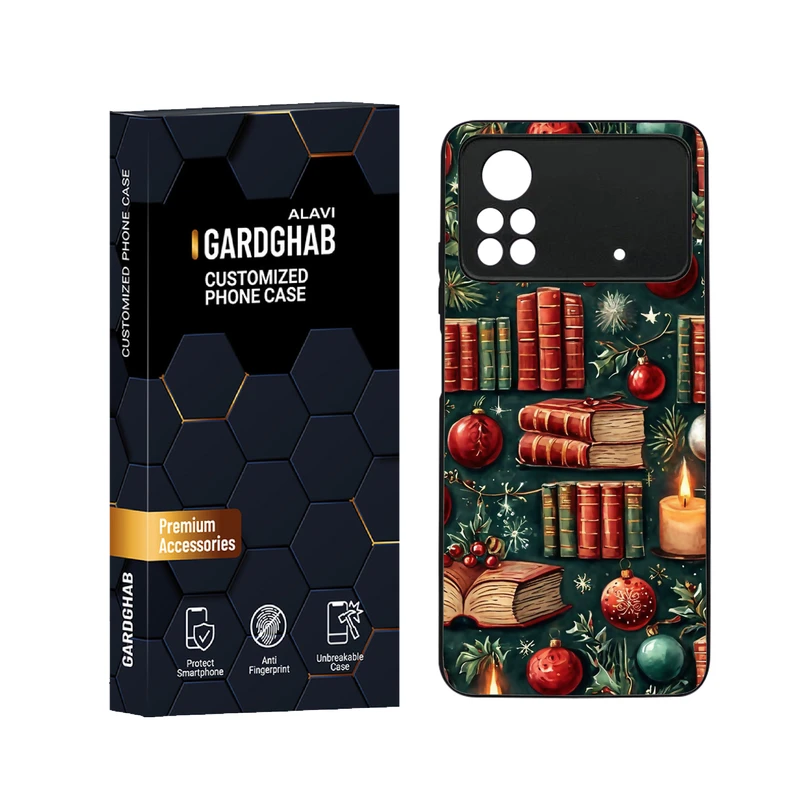 کاور گارد قاب علوی مدل دورژله ای هنری مناسب برای گوشی موبایل شیائومی Poco X4 Pro