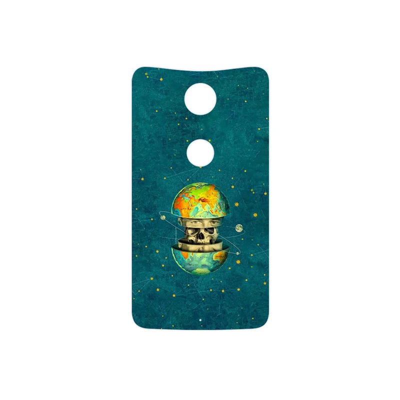 برچسب پوششی ماهوت مدل Collage of Earth Face مناسب برای گوشی موبایل گوگل Nexus 6