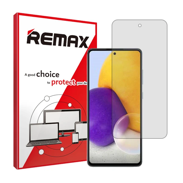 محافظ صفحه نمایش شفاف ریمکس مدل HyGEL مناسب برای گوشی موبایل سامسونگ Galaxy A72 