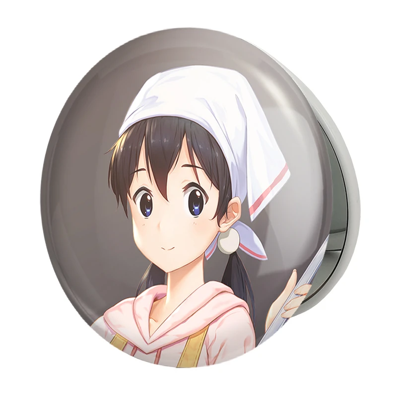آینه جیبی خندالو طرح کیتاشیراکاوا تاماکو انیمه فروشگاه تاماکو Tamako Market مدل تاشو کد 22494 