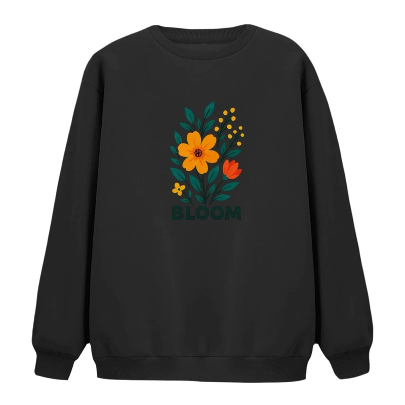 سویشرت زنانه مدل شکوفه 