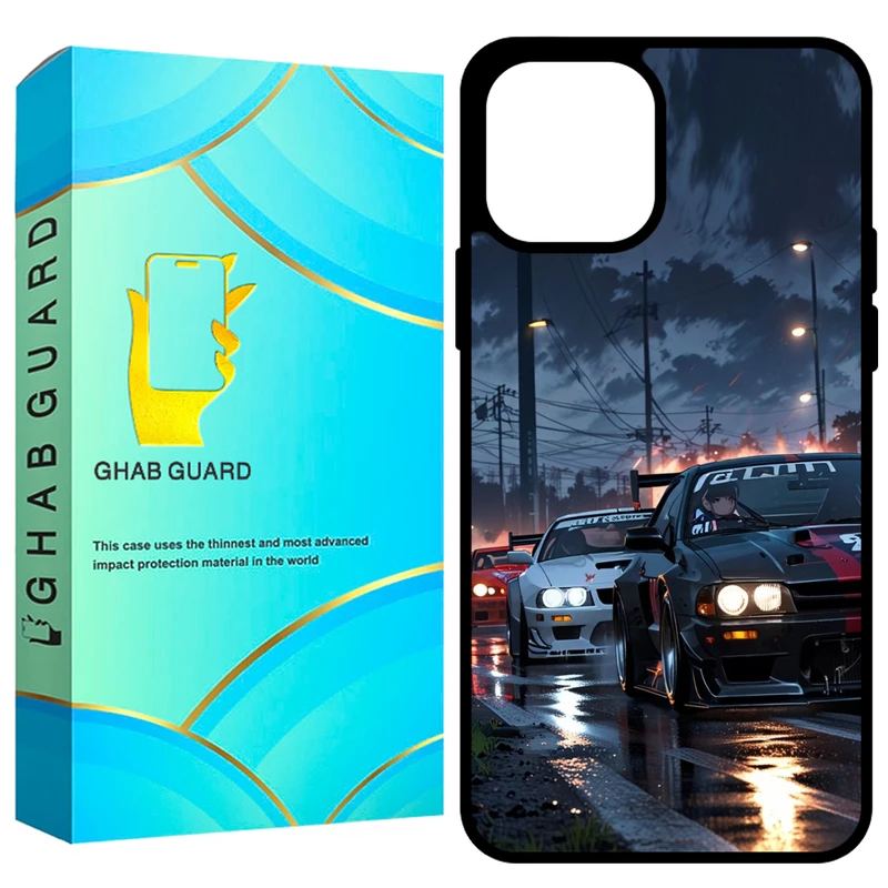  کاور قاب گارد طرح ماشین مدل GCHP12P مناسب برای گوشی موبایل اپل iPhone 12 Pro