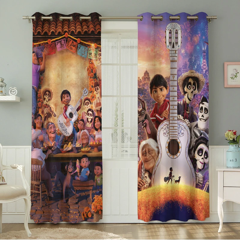 پرده نیروانا طرح کودک   مدل مخمل کد 4991 سایز 140×280 سانتی متر