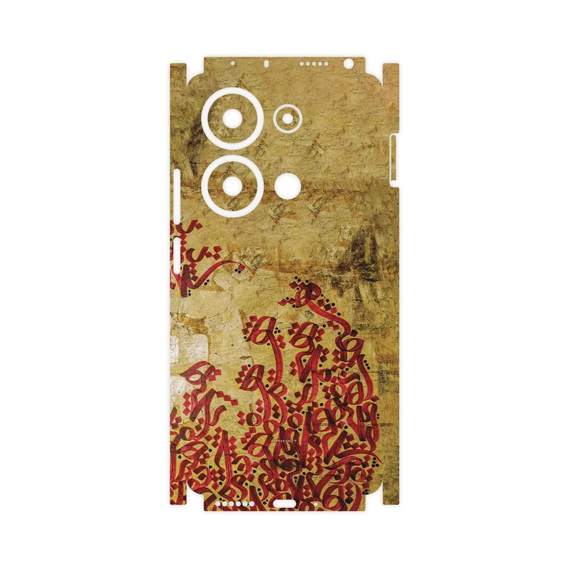 برچسب پوششی ماهوت مدل Nastaliq_5-FullSkin مناسب برای گوشی موبایل شیائومی Poco M6 Pro 4G