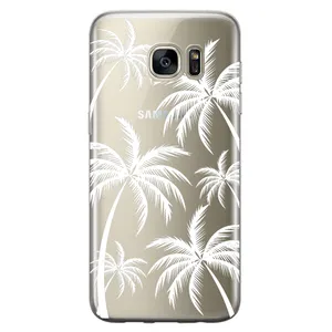 Megafone Palm Tree C52-W Cover For Samsung Galaxy S6 Edge