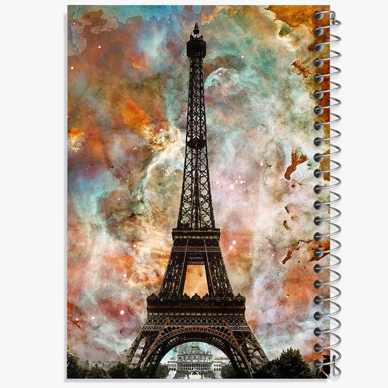 دفتر لیست خرید 50 برگ خندالو طرح برج ایفل کد 20752