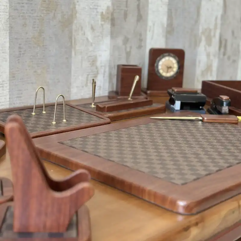 ست لوازم اداری رومیزی مدل 914-office مجموعه 14 عددی