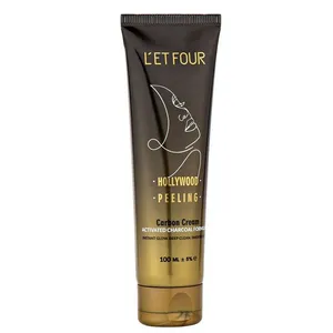 کرم لایه بردار صورت و بدن لتفور مدل کربن مناسب برای انواع پوست حجم 100 میلی لیتر