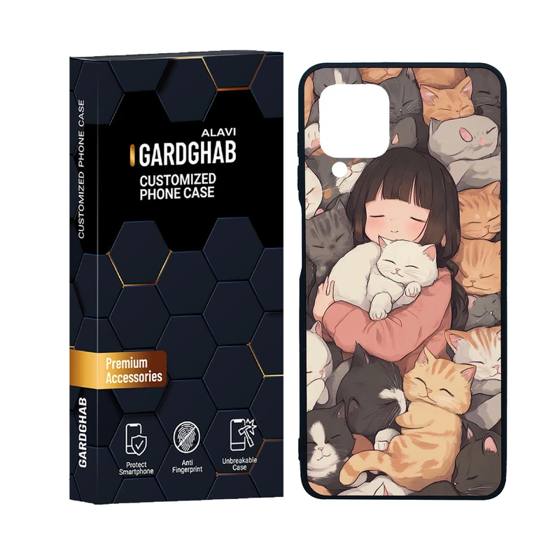 کاور گارد قاب علوی مدل دورژله ای فانتزی مناسب برای گوشی موبایل سامسونگ Galaxy F22