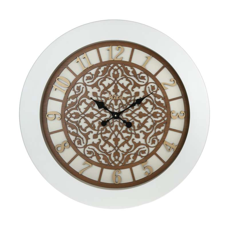 ساعت دیواری هُم آدیس مدل کیتا رویال کد CKS 613-W80