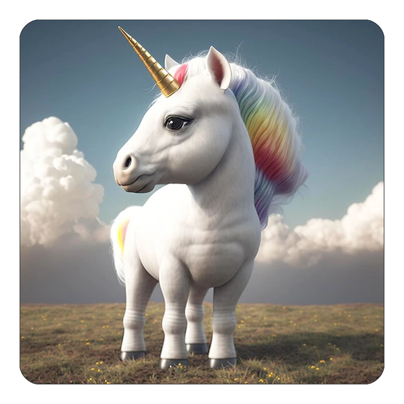 مگنت کاکتی طرح اسب تک شاخ و یونیکورن مدل mp30615