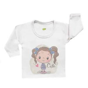 تی شرت آستین بلند نوزادی کارانس مدل TLB-3143