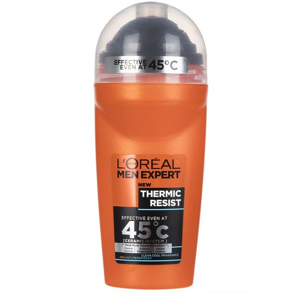 رول ضد تعریق لورآل سری Men Expert مدل Thermic Resist حجم 50 میلی لیتر رول ضد تعریق لورآل سری Men Expert مدل Thermic Resist حجم 50 میلی لیتر