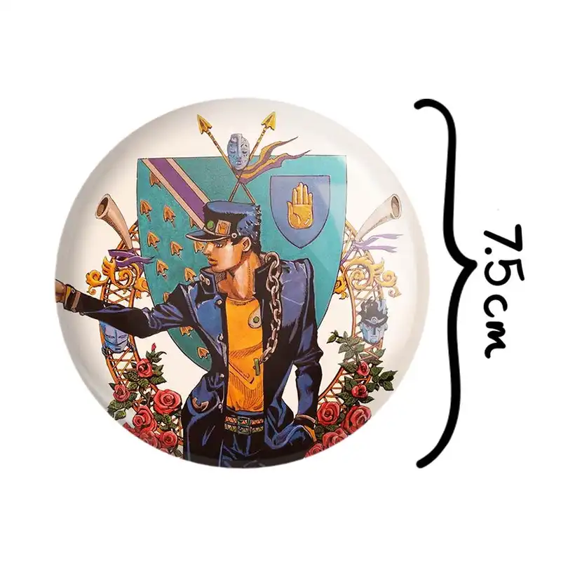 آینه جیبی خندالو مدل کوجو جوتارو انیمه جوجو Jojo  کد 11524