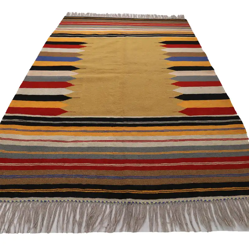 گلیم دستبافت سه متری مدل دکوراتیو کد 4020600