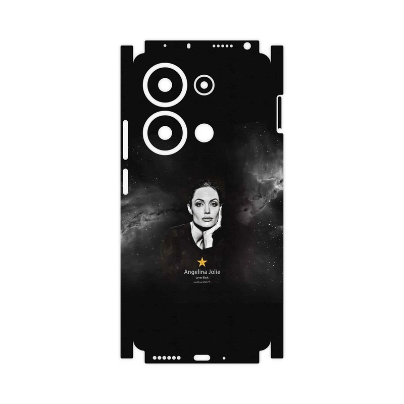 برچسب پوششی ماهوت مدل Angelina Jolie-FullSkin مناسب برای گوشی موبایل شیائومی Redmi Note 13 Pro 4G