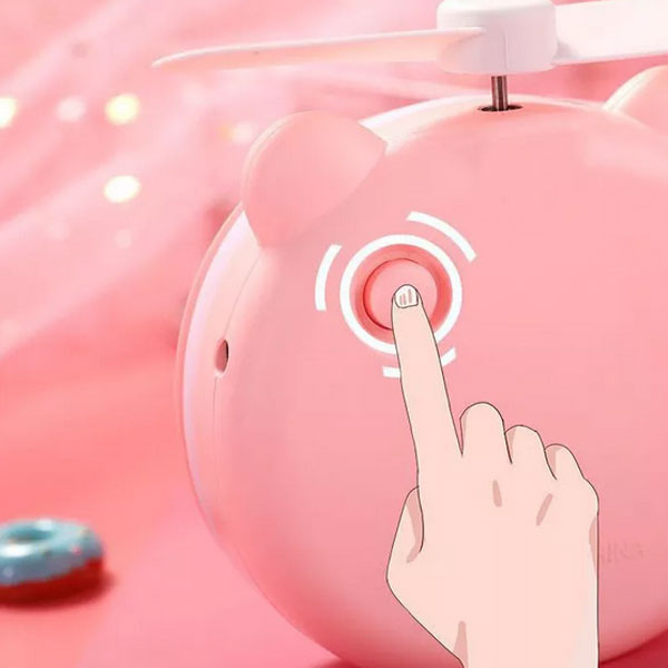 پنکه شارژی مدل خوک