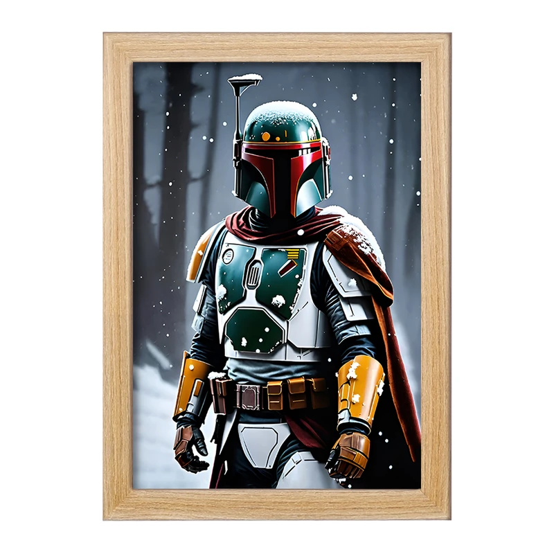 تابلو خندالو مدل جنگ ستارگان کد F8076