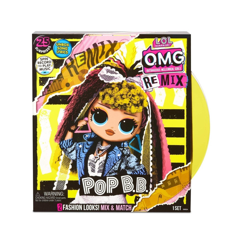 عروسک ال او ال سوپرایز مدل REMIX ارتفاع 27 سانتی متر