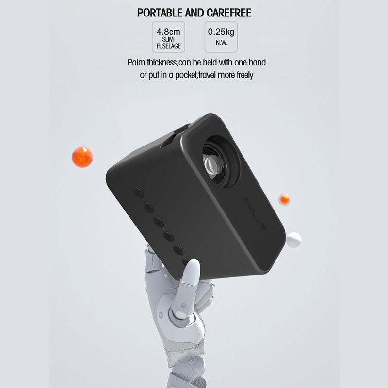 مینی ویدئو پروژکتور مدل YT500 Optical