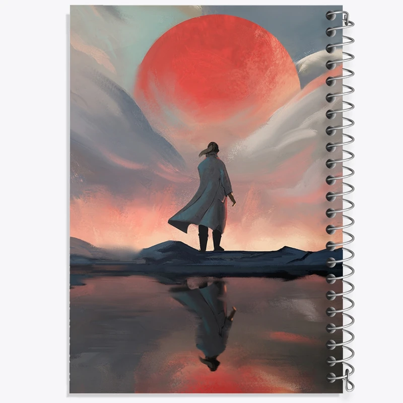 دفتر نت موسیقی 50 برگ خندالو مدل غروب کد F1941