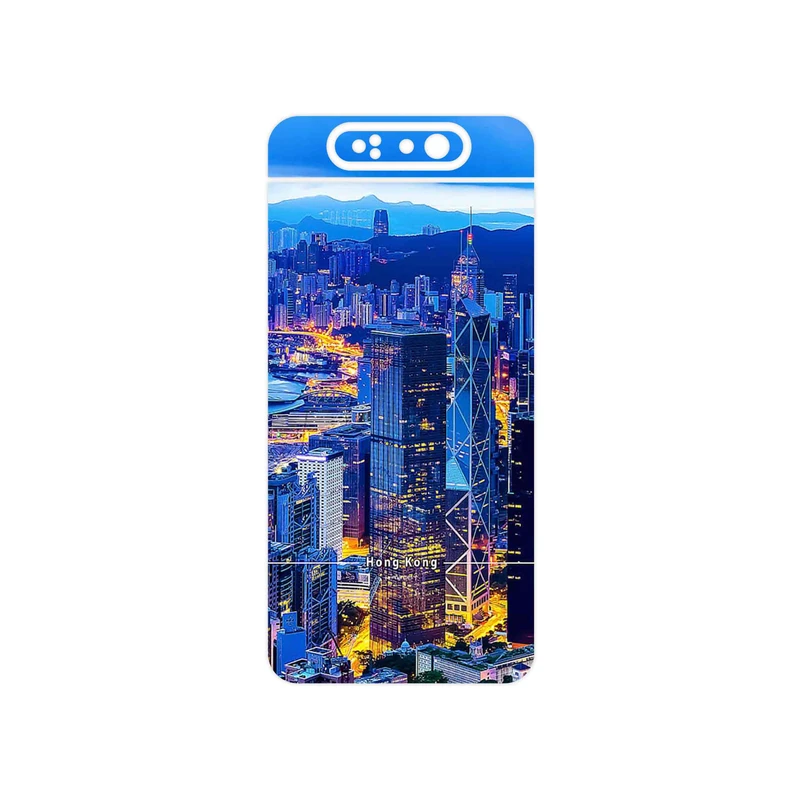 برچسب پوششی ماهوت مدل Hong Kong City مناسب برای گوشی موبایل سامسونگ Galaxy A80