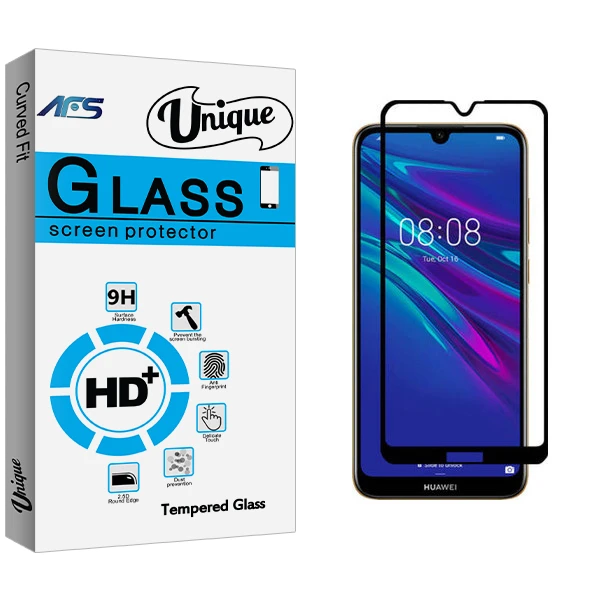 محافظ صفحه نمایش ای اف اس مدل Unique Glass مناسب برای گوشی موبایل هوآوی Y6 2019