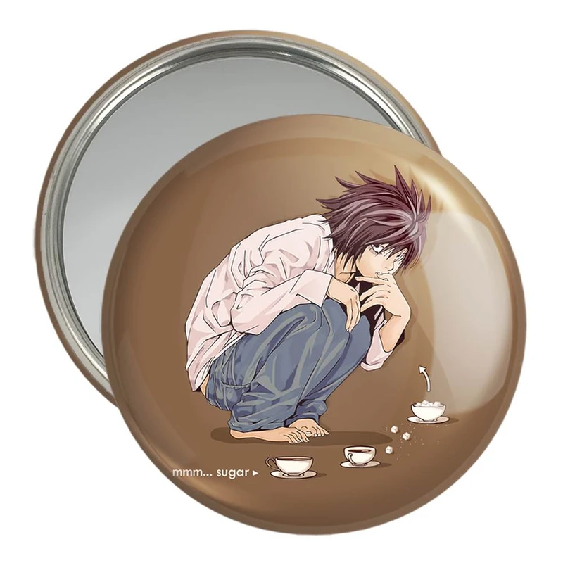 آینه جیبی خندالو مدل ال لاولیت انیمه دفترچه مرگ Death Note  کد 11327