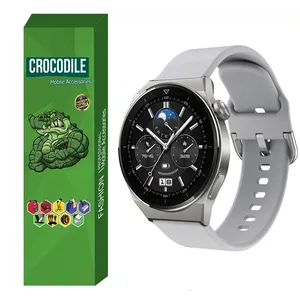 بند کروکودیل مدل Silic -SQ مناسب برای ساعت هوشمند سامسونگ Galaxy Watch Active