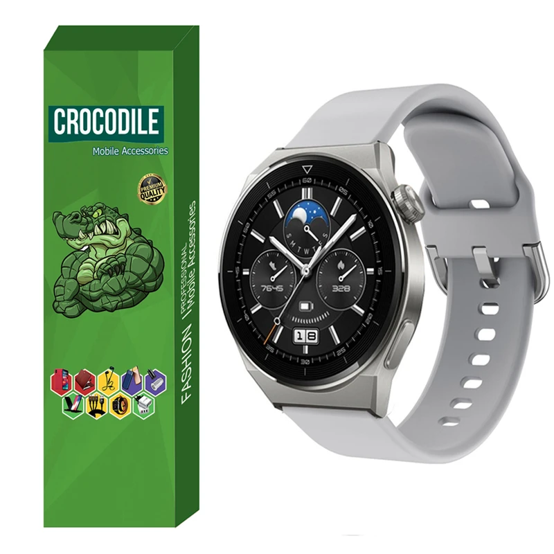 بند کروکودیل مدل S-SQ مناسب برای ساعت هوشمند هواوی  Honor Magic Watch