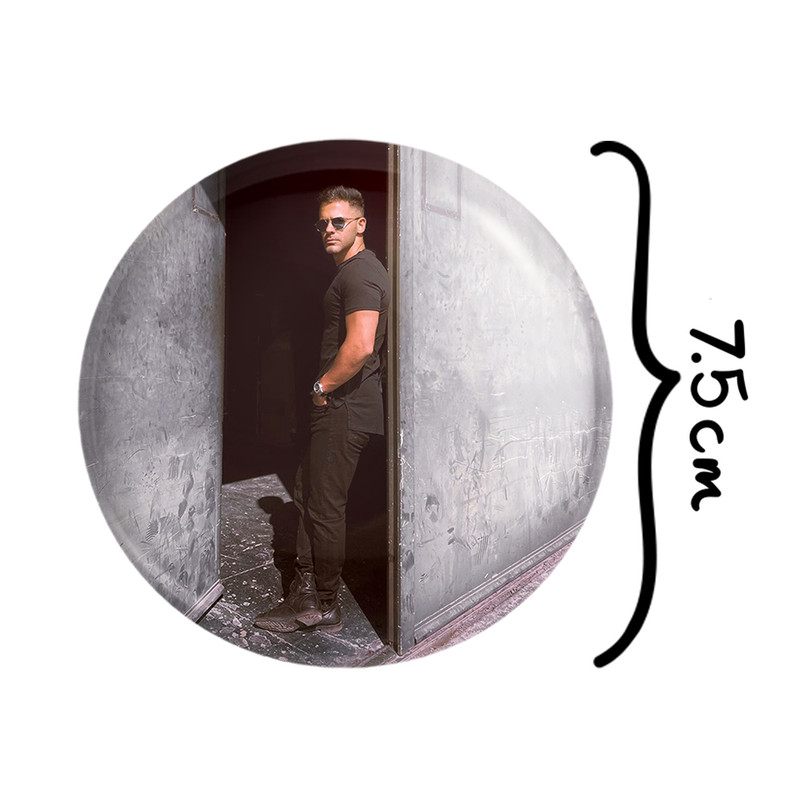 آینه جیبی خندالو طرح سیروان خسروی مدل تاشو کد 3994