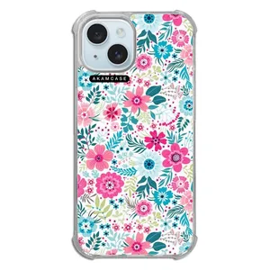 AKAM AMC-WTA15-FLOWERS2 Cover For Apple iPhone 15