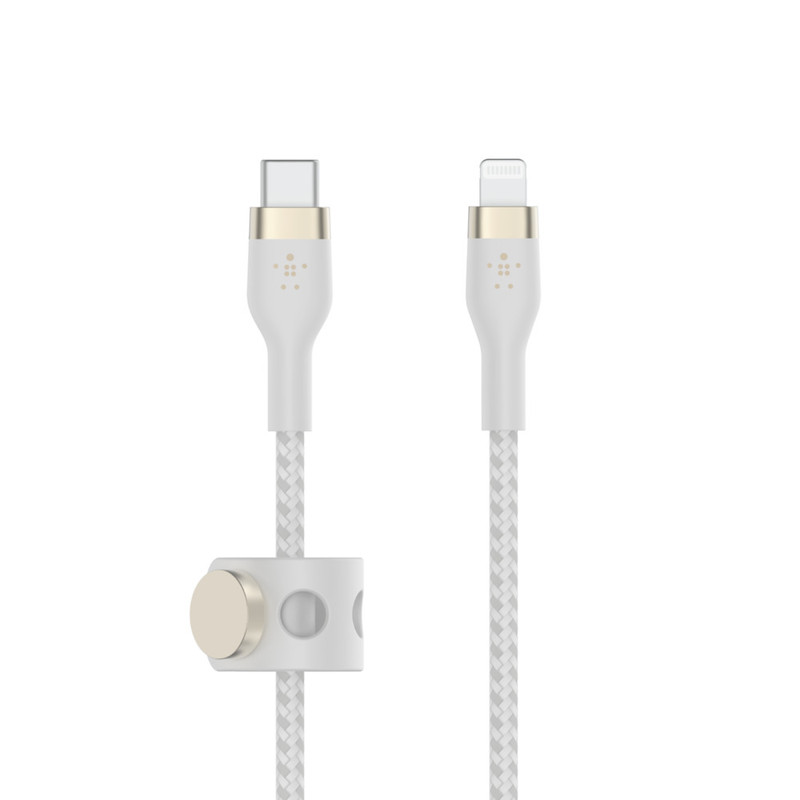 کابل تبدیل USB-C به لایتنینگ بلکین مدل CAA011bt1MWH طول 1 متر