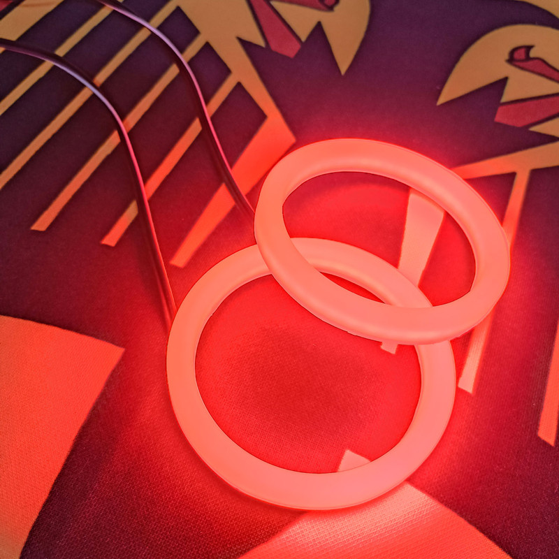 حلقه رینگ لایت چراغ جلو خودرو مدل GHER-09 مجموعه 2 عددی