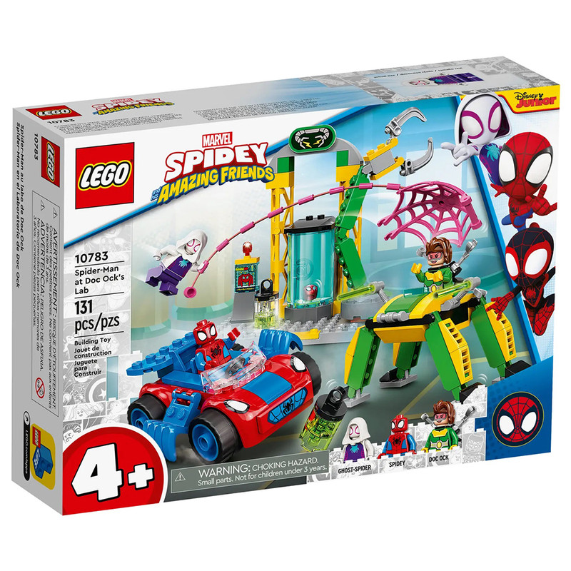 ساختنی لگو سری Spider-Man مدل Doc Ock’s Lab کد 10783