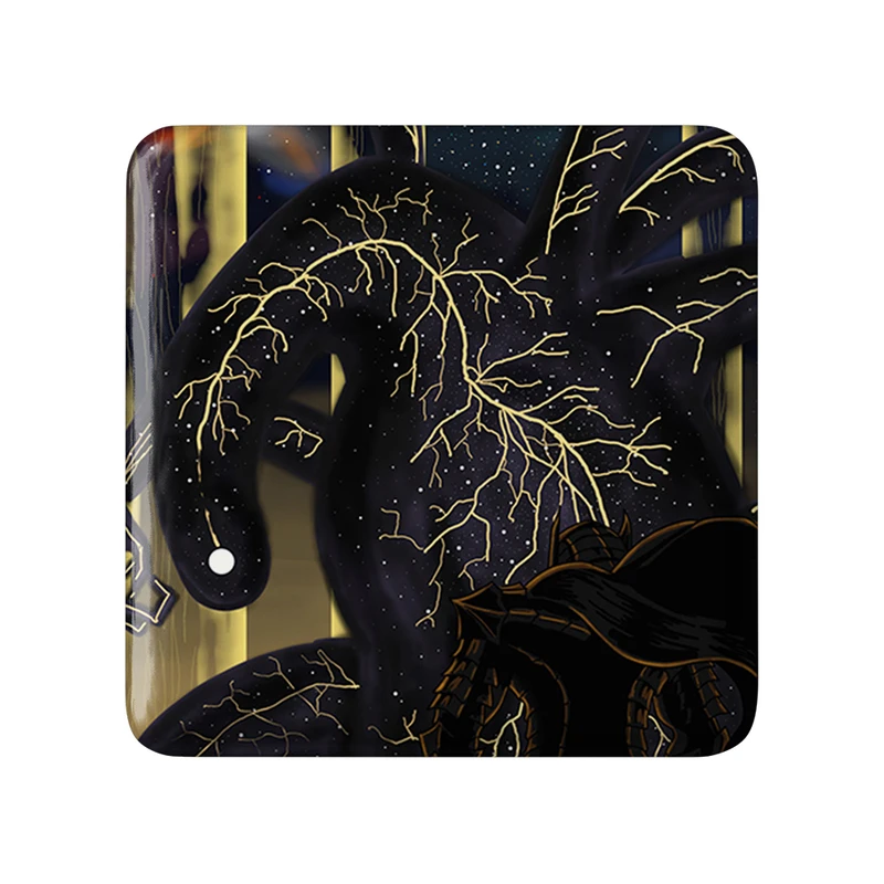 پیکسل خندالو طرح بازی الدن رینگ Elden Ring مدل مربعی کد 30111