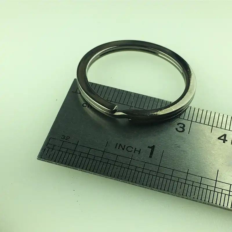 حلقه جاکلیدی مدل دولا تخت کد BLK بسته 5 عددی