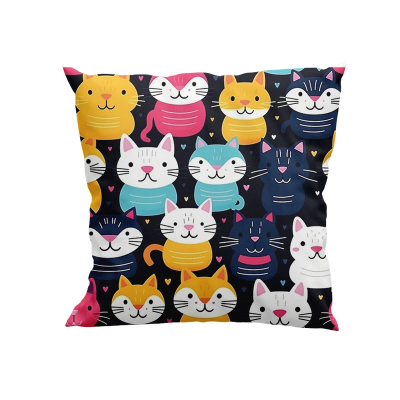 کوسن پاد آفرین مدل گربه ها کد DKK794