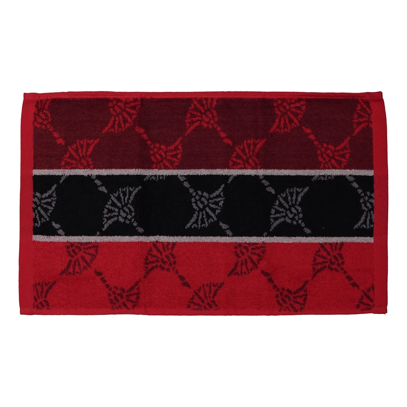 حوله دستی برق لامع مدل فانتزی سایز 30x50 سانتی متر 