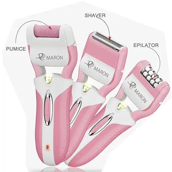 ست اصلاح موی بدن بانوان پرومارون مدل RL-612