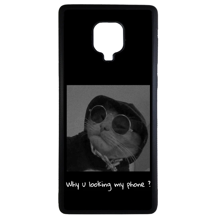 کاور طرح why u looking my phone مناسب برای گوشی موبایل شیائومی redmi note 9 pro