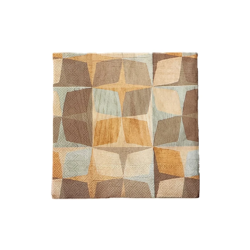 دستمال سفره آی اچ آر مدل مربع بسته 20 عددی