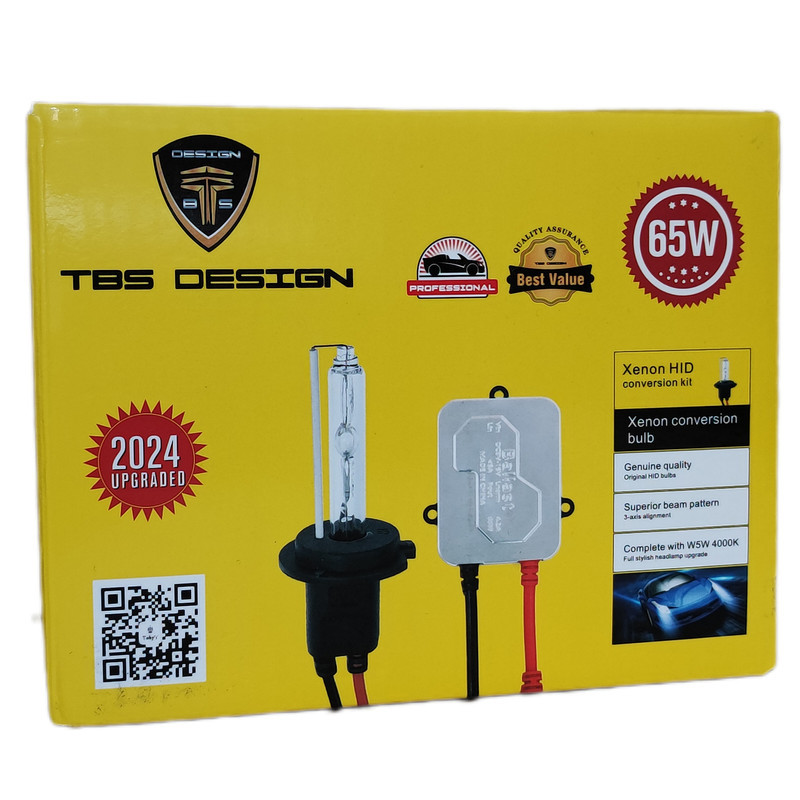 کیت و لامپ زنون خودرو مدل پایه h7 بسته دو عددی