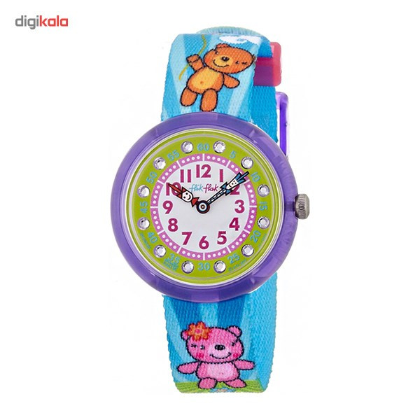 ساعت مچی عقربه ای بچه گانه فلیک فلاک FBNP005 ساعت مچی عقربه ای بچه گانه فلیک فلاک FBNP005