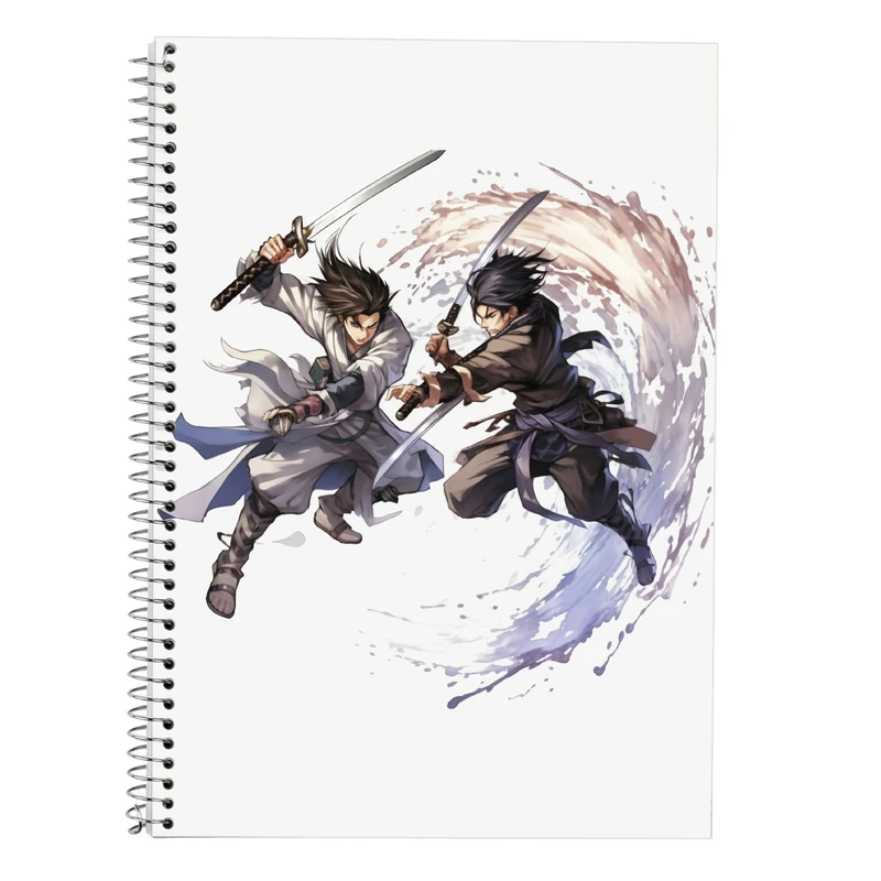 دفتر زبان 50 برگ مدوپد مدل Demon Slayer کد DF10461