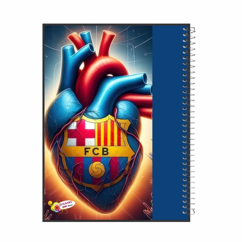 دفتر مشق 200 برگ گلبرگ مدل دانشجویی کد 5115